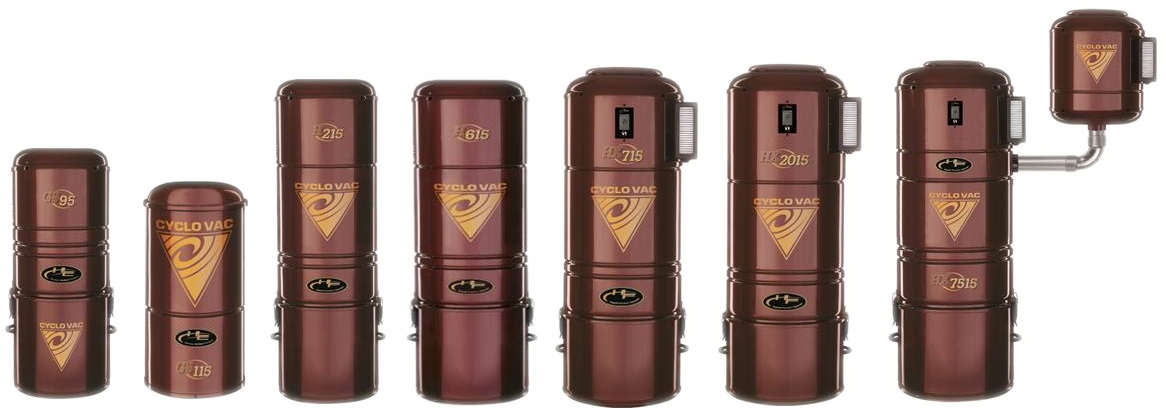 CENTRAL VACUUMS 2 Cyc Line up