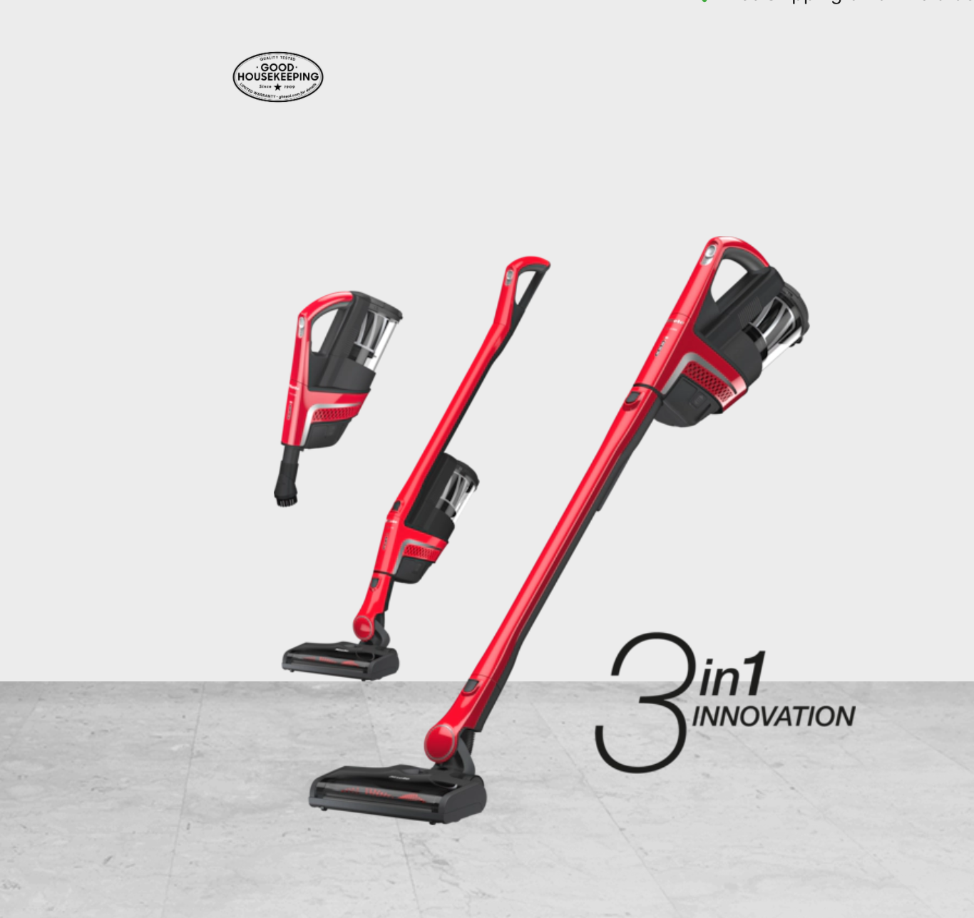 TriFlex by Miele 3 in one broom